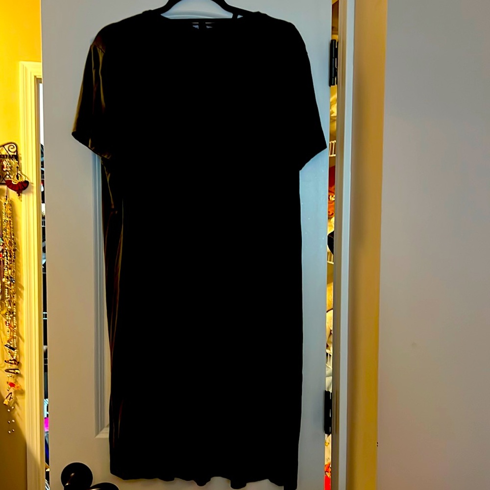 Green t shirt dress